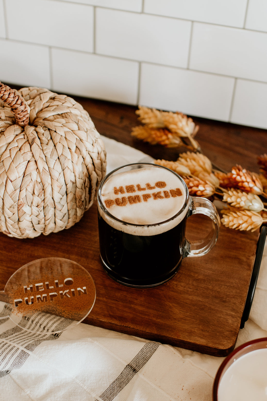 A Recipe for Fall | BNB Creative Coffee Stencils
