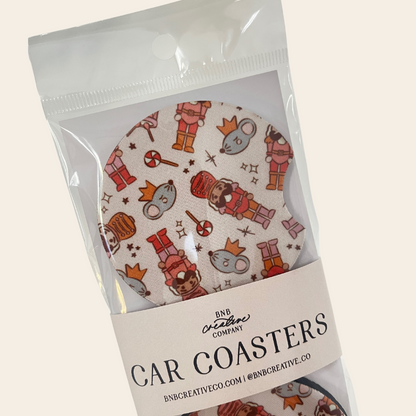 Nutcracker Car Coasters