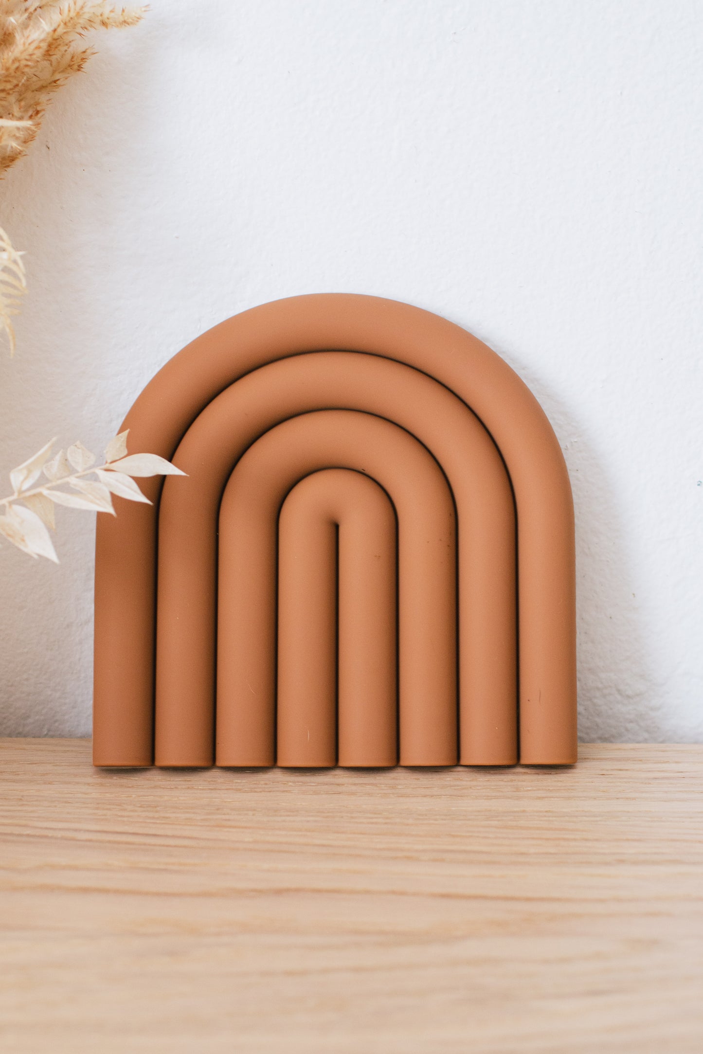 Arched Rainbow Silicone Coaster