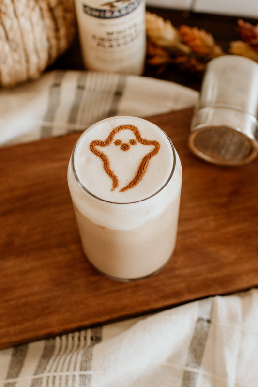 Ghost Latte Art Stencil