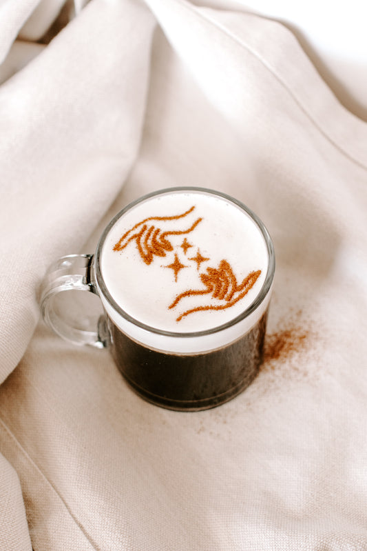 Magic Potion Latte Art Stencil